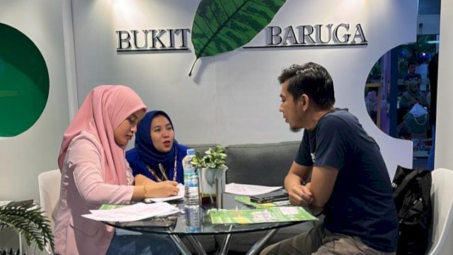 Tenant Bukit Baruga di pameran REI Expo (dokumen: istimewa)