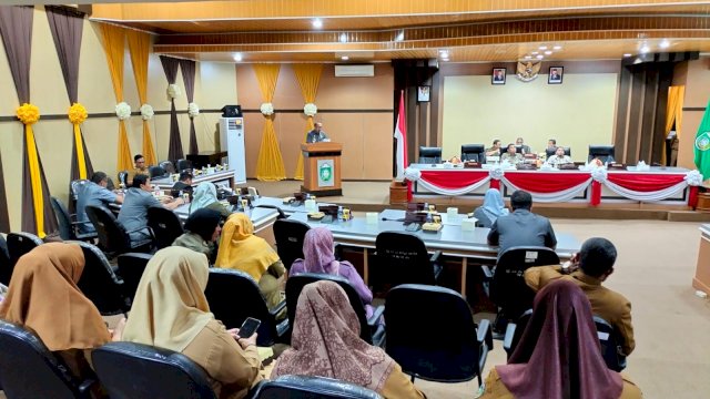 Rapat Paripurna DPRD Parepare (dokumen: istimewa)