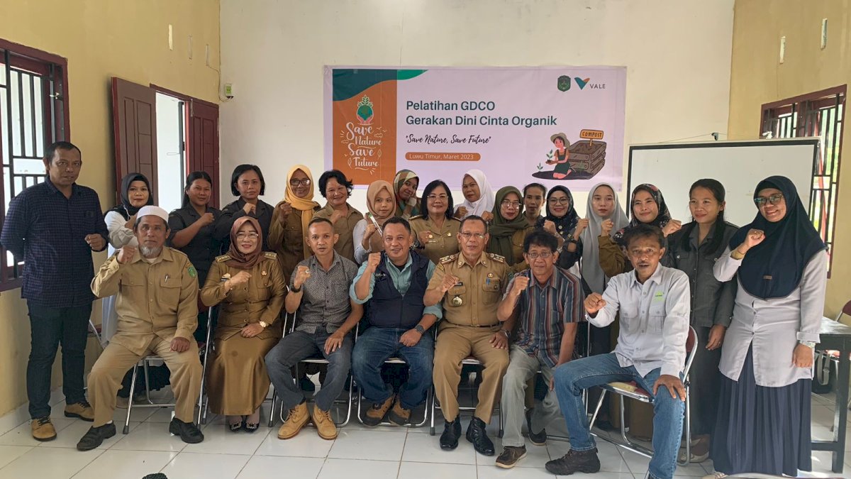 Gencar Perkenalkan Gaya Hidup Organik, PT Vale Edukasi Siswa Melalui Pelatihan Gerakan Dini Cinta Organik