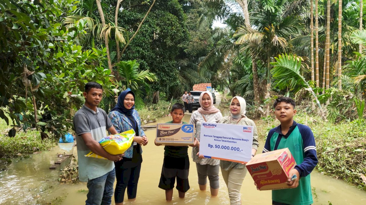Tanggap Bencana Banjir, BRI Peduli Salurkan Bantuan Bagi Warga Terdampak di Beberapa Wilayah Tanah Air