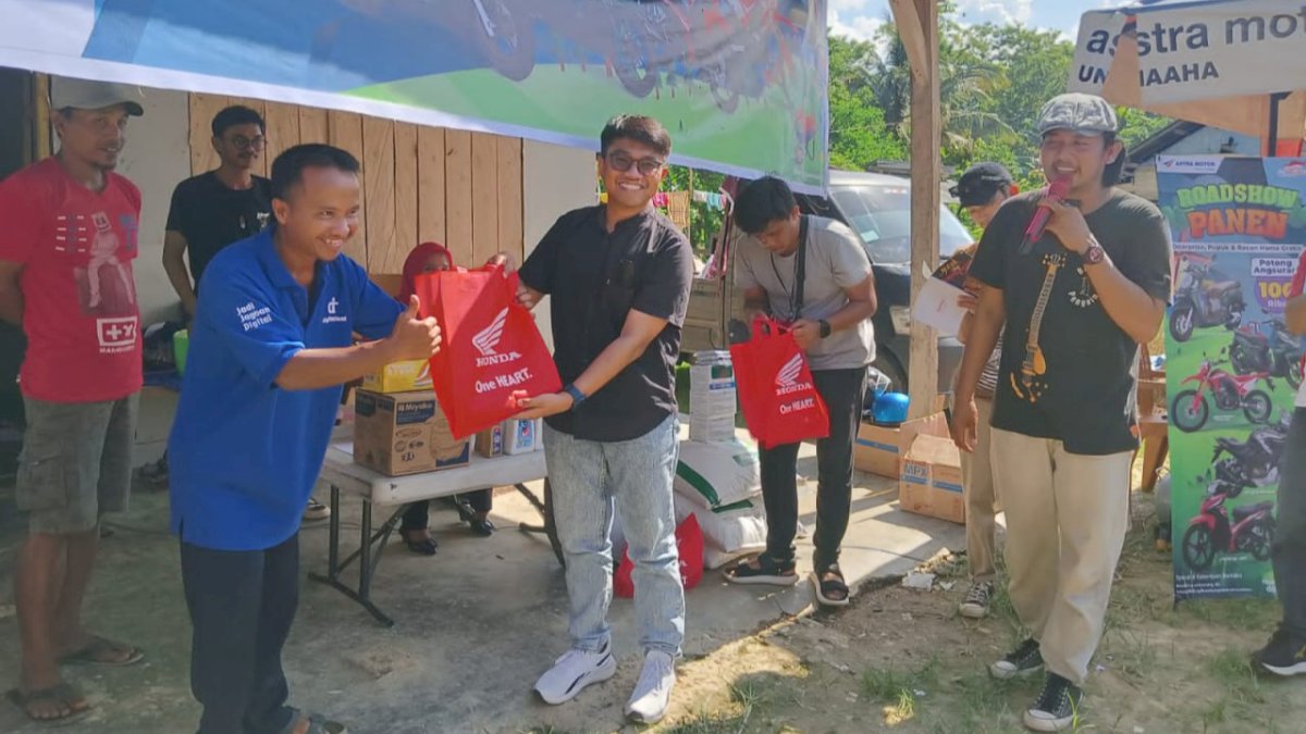 Roadshow Panen Astra Motor, Siapkan Program Khusus Petani dan Bagi Pupuk Serta Racun Hama Gratis