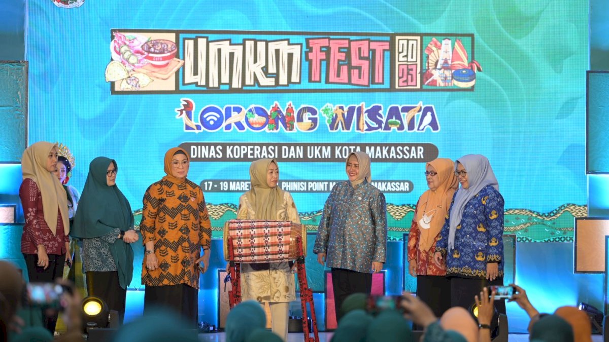 Ketua TP PKK Kota Makassar Dukung Pengembangan UMKM Lorong Wisata