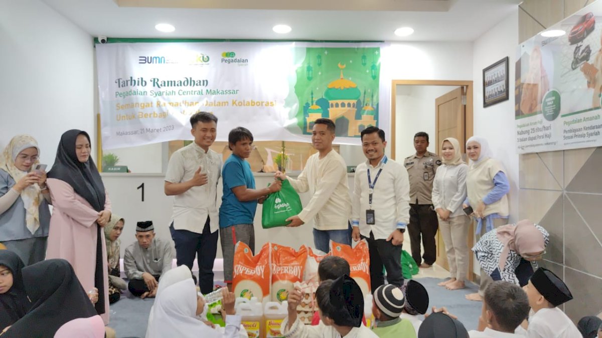 Pegadaian Syariah Central Gelar Tarhib Ramadan Bersama Anak Panti
