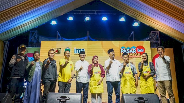 Pembukaan pasar Ramadan di Parepare (dokumen: istimewa)