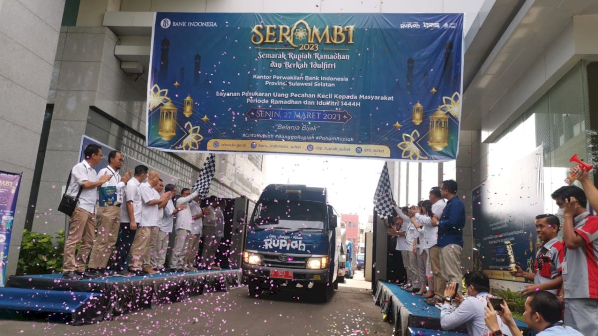 Pastikan Kecukupan Uang Rupiah Selama Ramadan dan Idul Fitri 2023, BI Sulsel Siapkan Rp5,8 Triliun