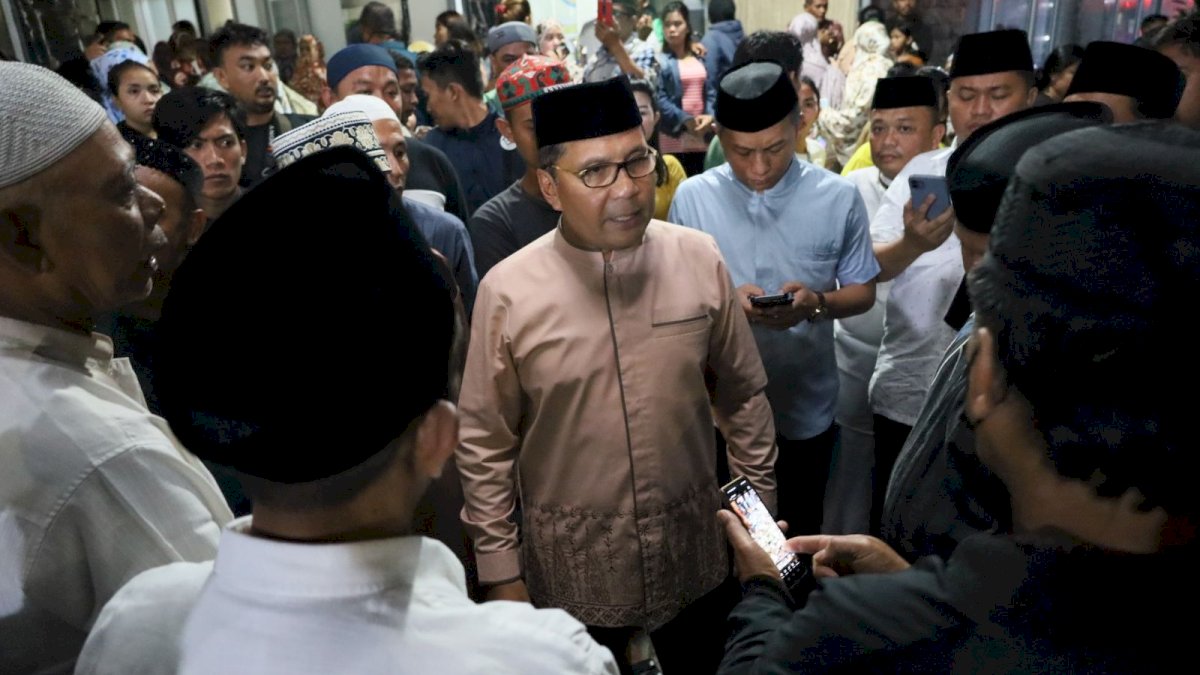 Danny Pomanto Intruksikan Dinas PU Uji Kontruksi Bangunan Kubah Masjid Ittifaqul Pasca Roboh