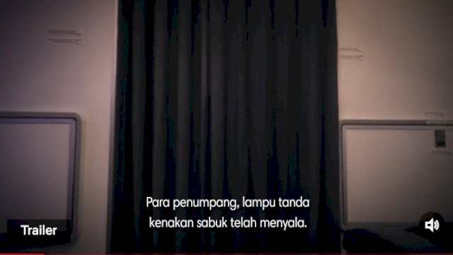 Thrailer film MH370 yang akan tayang di Netflix (Sri Wahyu Diastuti / Sulselsatu.com)