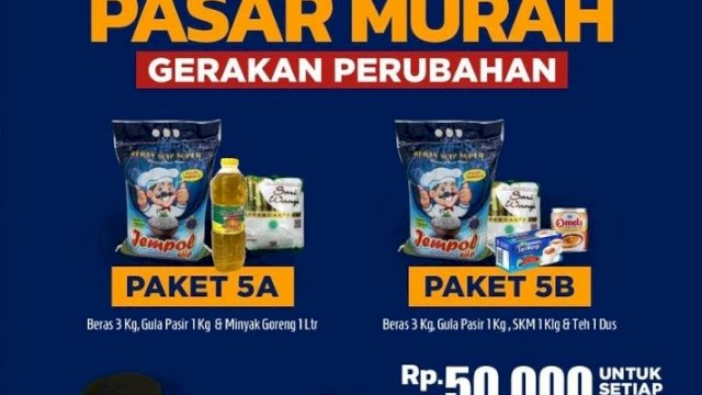 Pasar Murah NasDem (dokumen: istimewa)