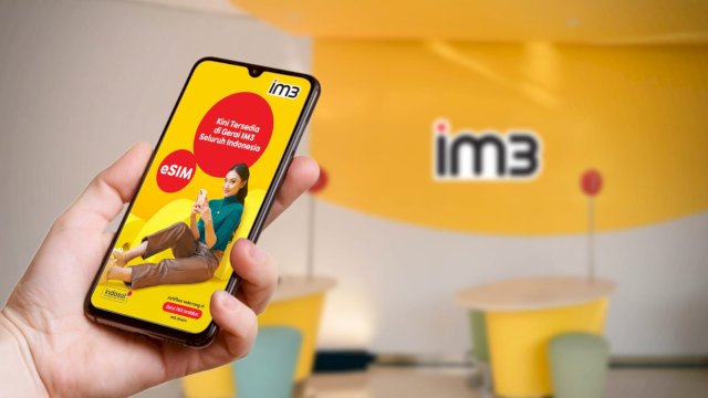 eSIM Indosat OOredoo Hutchison (dokumen: istimewa).