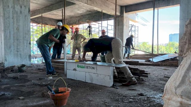 Kalla Beton dipercaya menyuplai produk dalam pembangunan proyek RS SIloam (dokumen: istimewa)