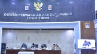 Paripurna DPRD Luwu Timur untuk Menetapkan Hasil Pemilihan Wakil Bupati Luwu Timur