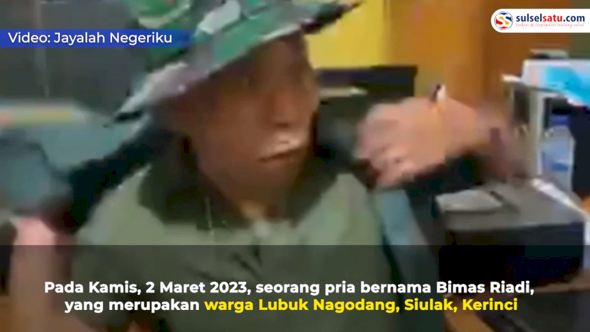 VIDEO: TNI Gadungan Ini Ditangkap Usai Tipu Warga dengan Modus Janji Lulus Jadi Anggota TNI