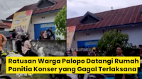 VIDEO: Ratusan Warga Palopo Datangi Rumah Panitia Konser yang Gagal Terlaksana