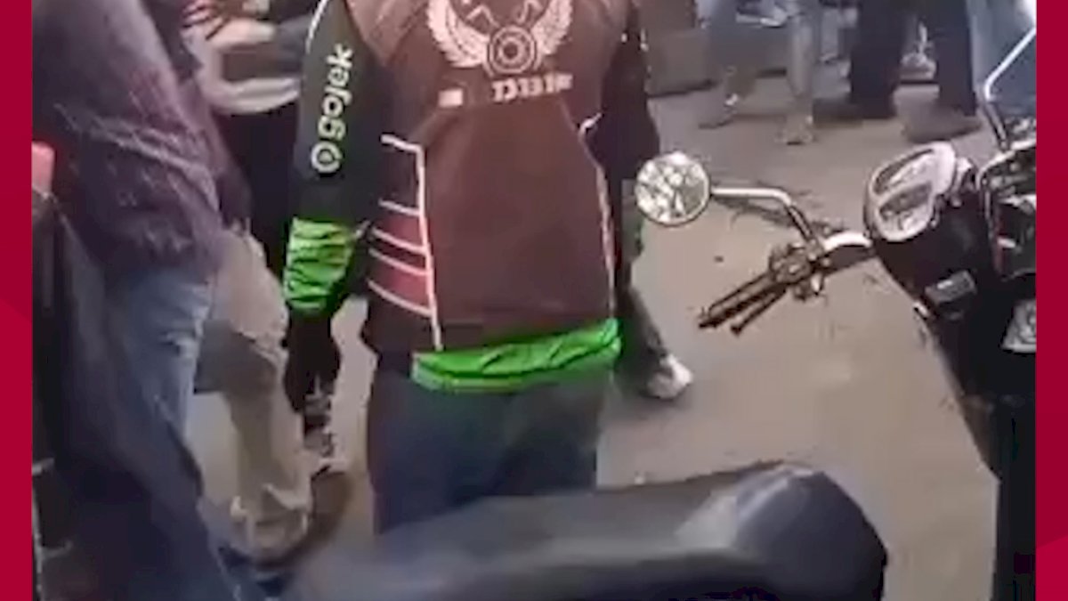 VIDEO: Keributan Driver Ojol dan Debt Collector di Bandung, 5 Orang Diamankan Polisi