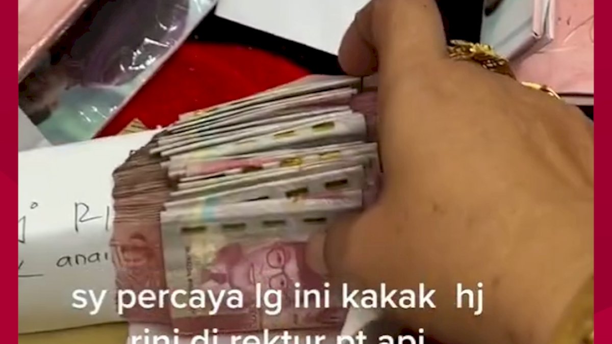 VIDEO: Viral, Hadiah Pernikahan ‘Passolo’ di Sulsel Sebesar Rp20 Juta
