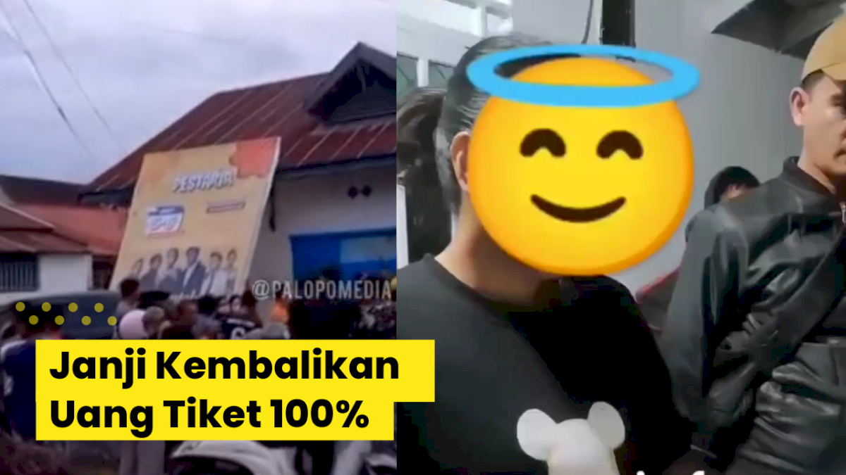 VIDEO: Pihak Panitia Pestaria Fest Janji Kembalikan Uang Tiket 100%