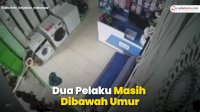 VIDEO: Aksi Pencurian Uang di Laundry di Makassar, Pelaku Masih Dibawah Umur