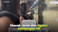 VIDEO: Viral, Koper Seorang Penumpang Batik air Diacak-acak dan Ngaku Kehilangan HP
