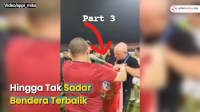 VIDEO: Kemenangan PSM Makassar Buat Pelatih Asal Portugal Terharu Hingga Tak Sadar Bendera Terbalik