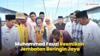 VIDEO: Muhammad Fauzi Resmikan Jembatan Beringin Jaya