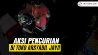 VIDEO: Aksi Pencurian di Sebuah Toko di Makkio Baji, Pelaku Gasak Uang dan Handphone