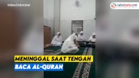 VIDEO: Innalillah, Detik-detik Jemaah Majelis Taklim Meninggal saat Tengah Baca Al-Quran