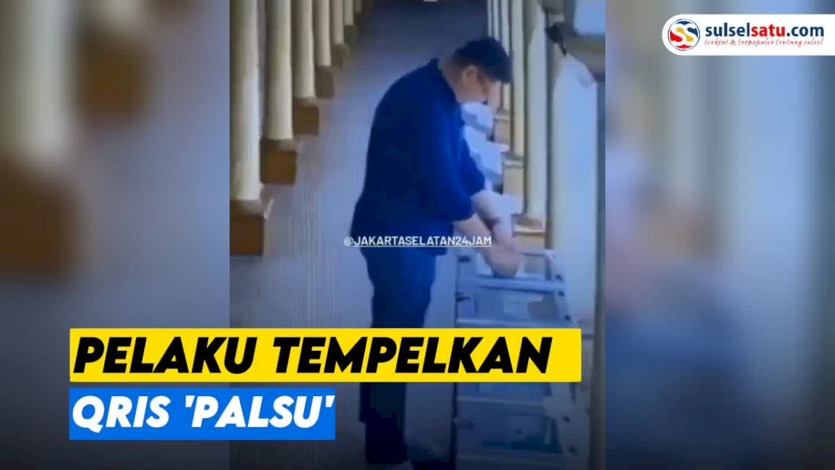 VIDEO: Modus Baru Penipuan, Pelaku Tempelkan QRIS ‘Palsu’ di Sejumlah Masjid
