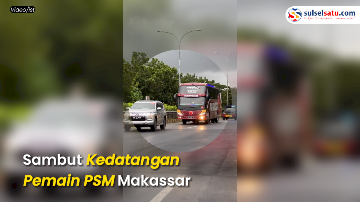 VIDEO: Supporter Sambut Kedatangan Pemain PSM Makassar