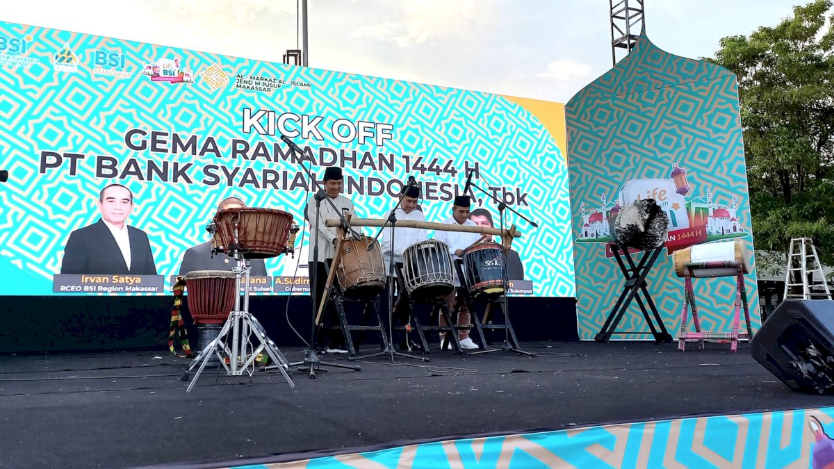 Tebarkan Energi Kebaikan, BSI Region 10 Makassar Gelar Gema Ramadan 1444 H di Masjid Al Markaz