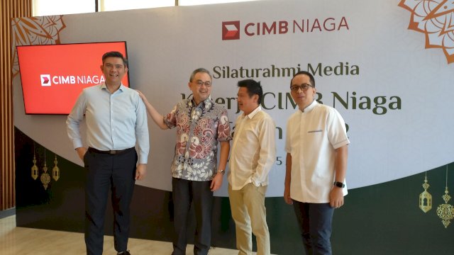 Silaturahmi Media CIMB Niaga di Makassar bahas kinerja tahun 2023 (Sri Wahyu Diastuti / Sulselsatu.com)