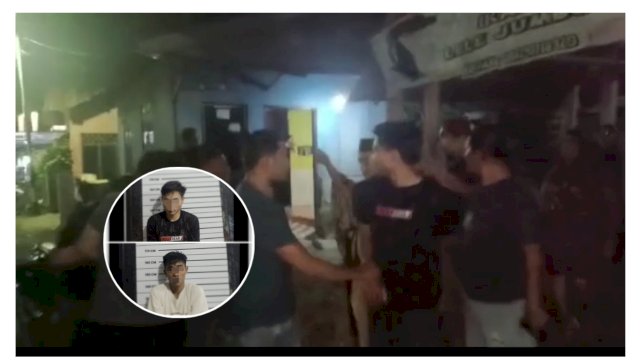 Proses Penangkapan dua orang terduga pelaku Pemerkosa anak dibawah umur di Jeneponto (Int)