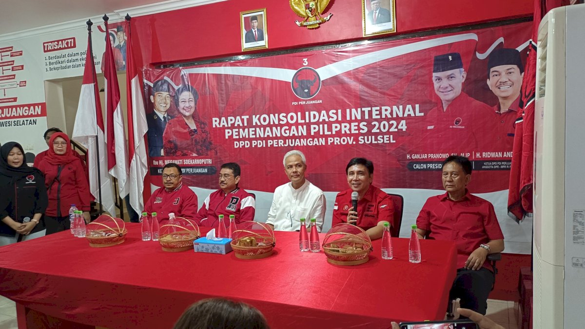 Konsolidasi Pilpres Ganjar Pranowo di Sulsel Tak Libatkan PSI