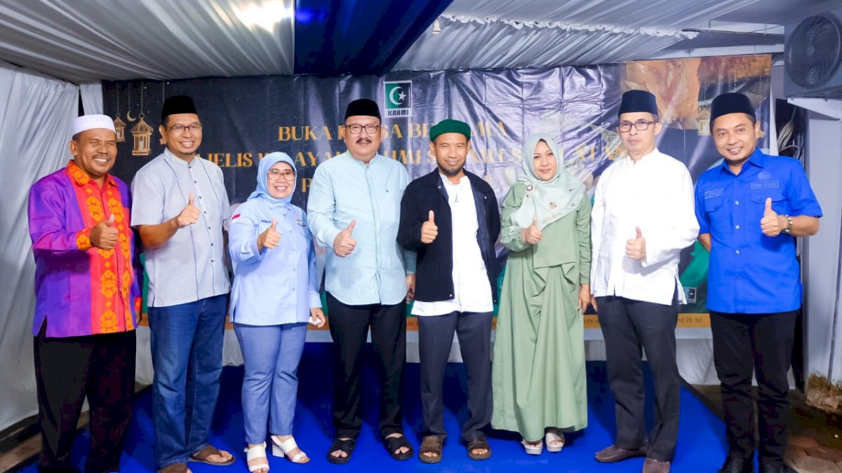 Ni’matullah Tuan Rumah Buka Puasa Bersama MW KAHMI Sulsel