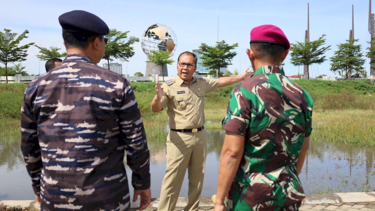 Jadi Tuan Rumah, Danny Pomanto Tinjau Lokasi Peresmian Tugu MNEK 2023