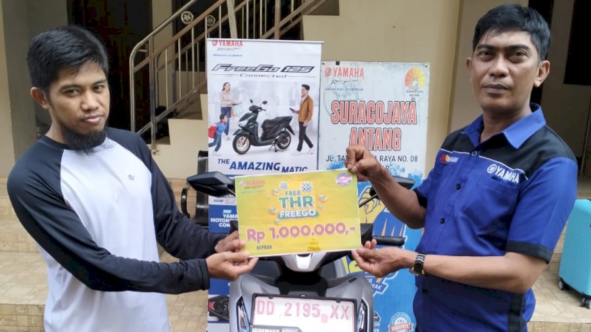 Spesial Bagi Pengguna FreeGo, Yamaha Sulselbar Bagi-bagi THR Tiap Hari Selama Ramadan 2023