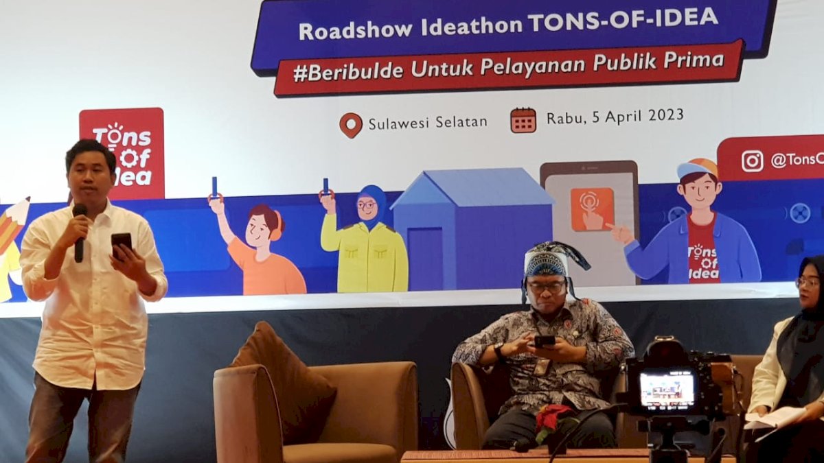 Ideathon Ajang Kompetisi Anak Muda Sulsel Tawarkan Solusi Masalah Pelayanan Publik