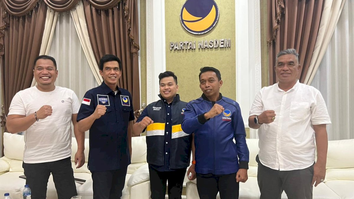 Muhammad dan Abadi Hidayat Siap Kolaborasi Tambah Perolehan Kursi NasDem di DPRD Sulsel