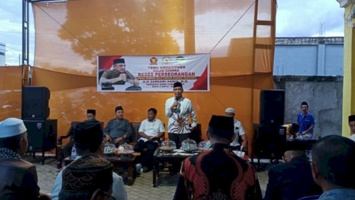 HM Sarkawi Berkomitmen Mengawal Aspirasi Warga dalam Reses DPRD Lutim