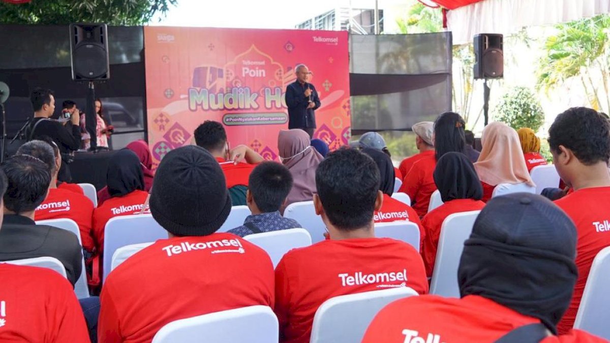 Donasi Poin Pelanggan di Momen Ramadan 1444 H, Telkomsel Berangkatkan 1.400 Pemudik ke Kampung Halaman