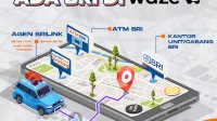 Transaksi Mudah Saat Mudik, BRI Gandeng Waze Beri Informasi Lengkap Layanan Perbankan