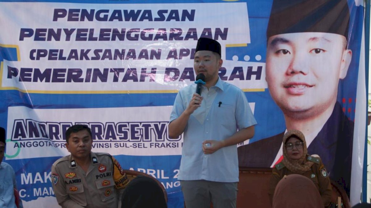 Andre Tanta Harap Warga Proaktif Awasi Pembangunan