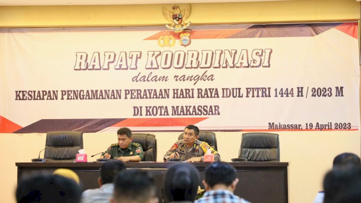 Amankan Perayaan Hari Raya Idul Fitri 1444 H, Pemkot Makassar Turunkan Ratusan Personel Satpol PP Hingga BPBD
