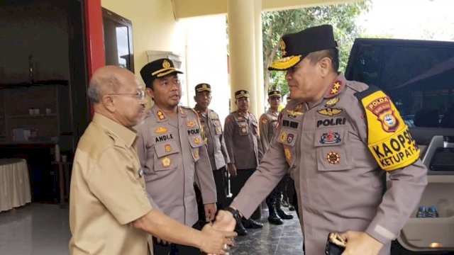 Kapolda Sulsel Datangi Mako Polres Jeneponto (Dedi/sulselsatu)