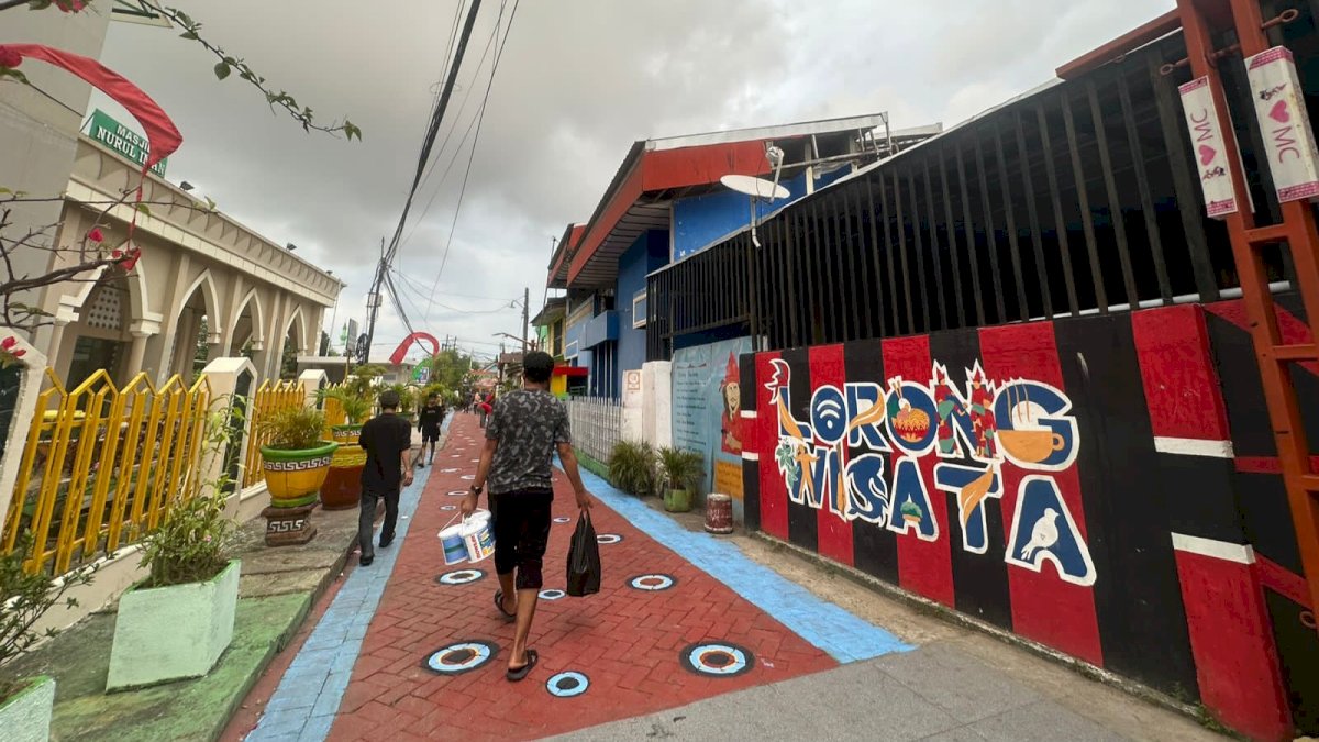 Tim Verifikasi KLA 2023 Puji Shelter Warga dan Lorong Wisata Saat Berkunjung ke Kota Makassar