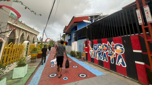 Lorong Wisata (Longwis) berkontribusi memajukan ekonomi Kota Makassar (dokumen: istimewa)