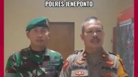 VIDEO: Kabag Ops Polres Jeneponto Sampaikan Permintaan Maaf Terkait Penyebutan Oknum TNI