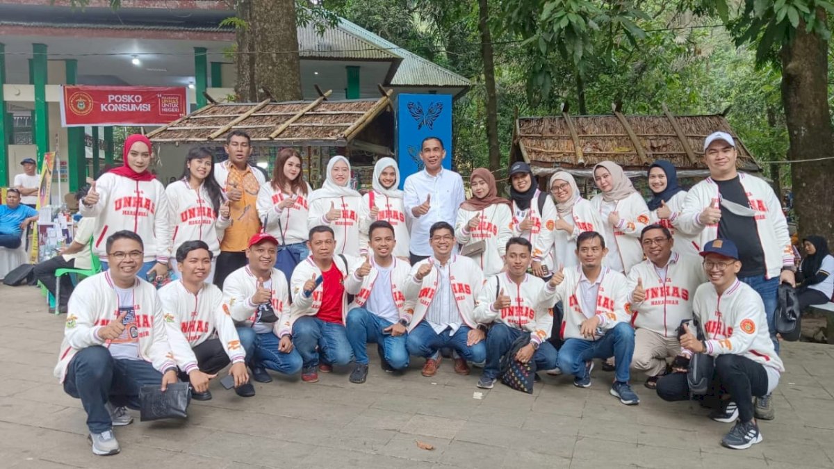 Ketua DPRD Makassar Rudianto Lallo Meriahkan Tenas dan Halalbihalal IKA Unhas di Bantimurung