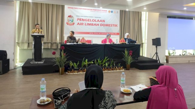 Sosialisasi pengelolahan air limbah domestik (dokumen: istimewa)