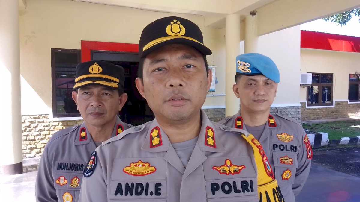 Pasca Penyerangan OTK, Kapolres Jeneponto : Pelayanan Sudah Kembali Normal