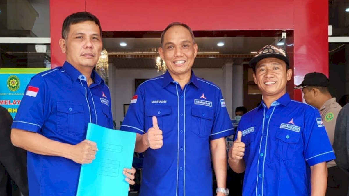 Ketua Demokrat Pinrang Muhtadin Dampingi Ni’matullah ke PT TUN Makassar Lawan Moeldoko
